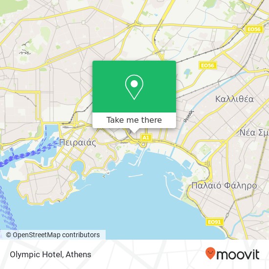 Olympic Hotel map