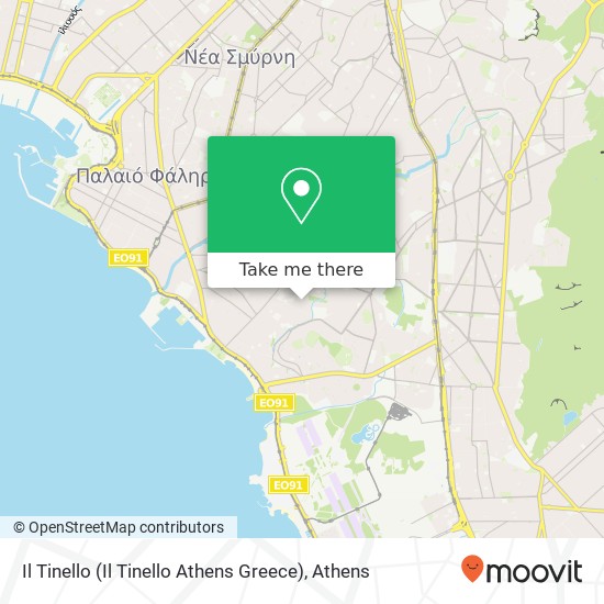 Il Tinello (Il Tinello Athens Greece) map