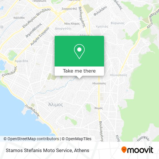 Stamos Stefanis Moto Service map