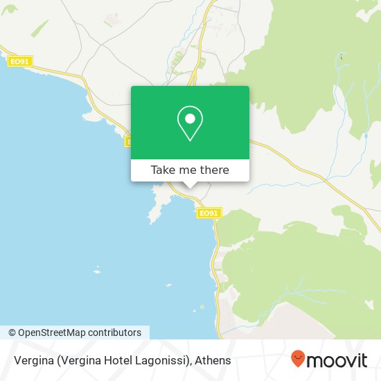 Vergina (Vergina Hotel Lagonissi) map