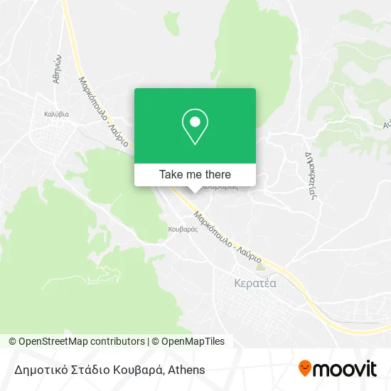 Δημοτικό Στάδιο Κουβαρά map