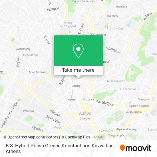 B.S. Hybrid Polish Greece Konstantinos Kavvadias map