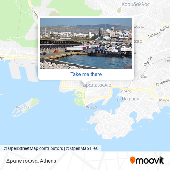 Δραπετσώνα map