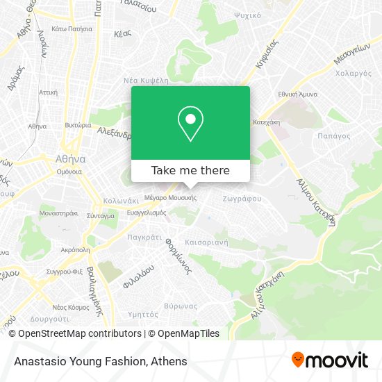 Anastasio Young Fashion map