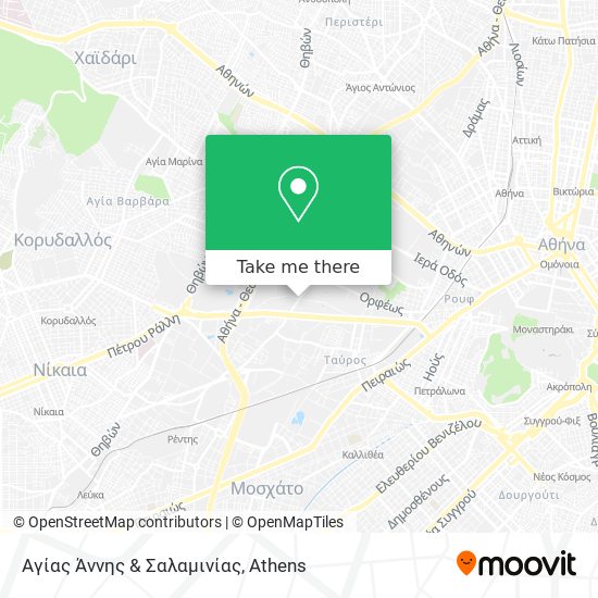 Αγίας Άννης & Σαλαμινίας map