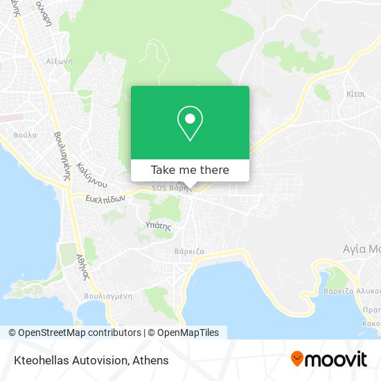 Kteohellas Autovision map