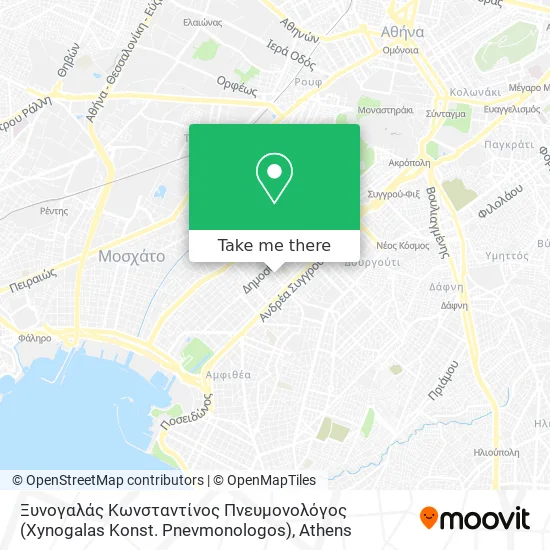 Ξυνογαλάς Κωνσταντίνος Πνευμονολόγος (Xynogalas Konst. Pnevmonologos) map