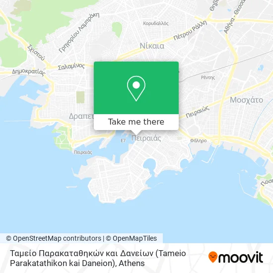 Ταμείο Παρακαταθηκών και Δανείων (Tameio Parakatathikon kai Daneion) map