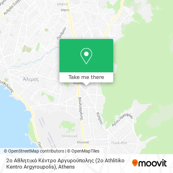 2ο Αθλητικό Κέντρο Αργυρούπολης (2o Athlitiko Kentro Argyroupolis) map