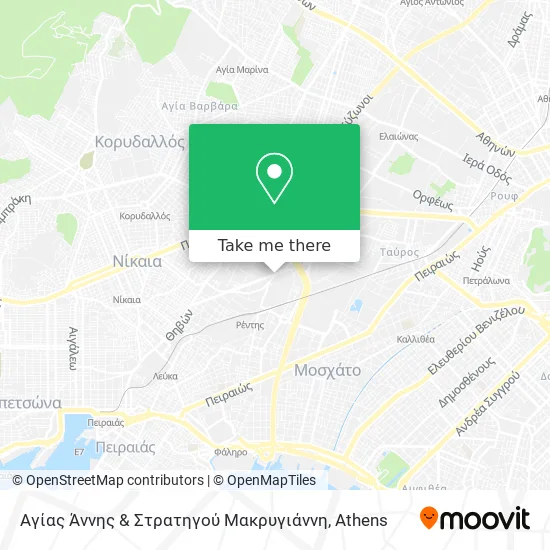 Αγίας Άννης & Στρατηγού Μακρυγιάννη map