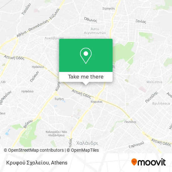 Κρυφού Σχολείου map