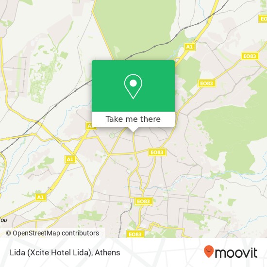 Lida (Xcite Hotel Lida) map