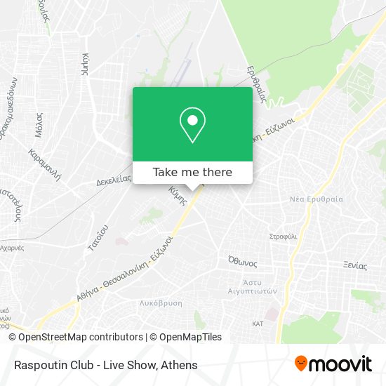 Raspoutin Club - Live Show map