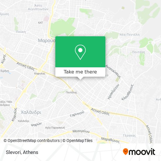 Slevori map