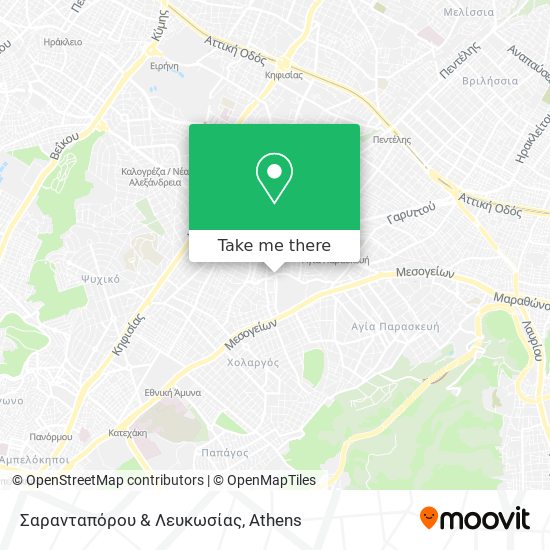 Σαρανταπόρου & Λευκωσίας map