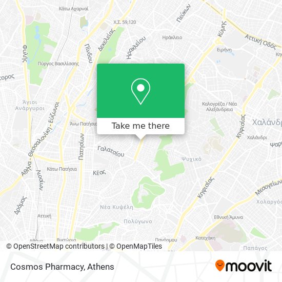 Cosmos Pharmacy map