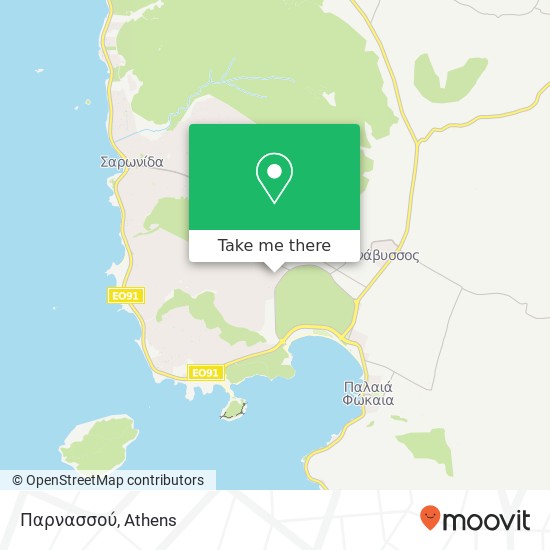 Παρνασσού map