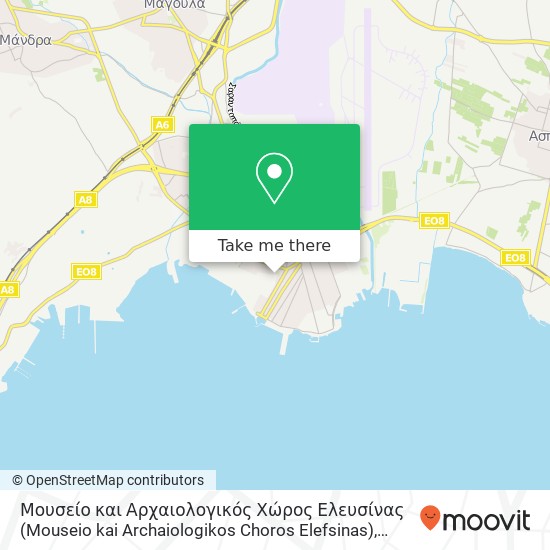 Μουσείο και Αρχαιολογικός Χώρος Ελευσίνας (Mouseio kai Archaiologikos Choros Elefsinas) map