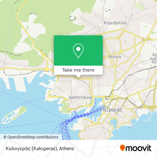 Καλογεράς (Kalogeras) map