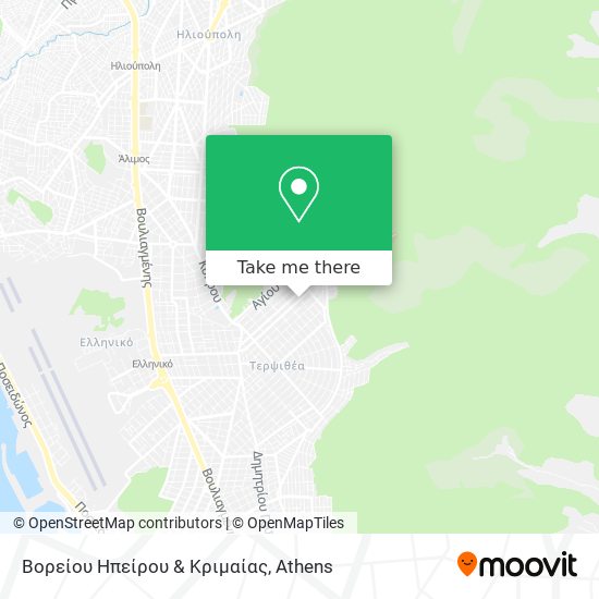 Βορείου Ηπείρου & Κριμαίας map