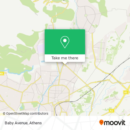 Baby Avenue map