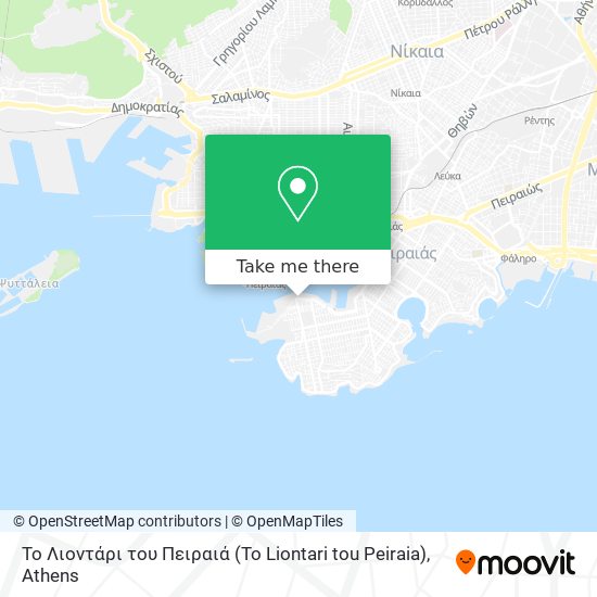 Το Λιοντάρι του Πειραιά (To Liontari tou Peiraia) map
