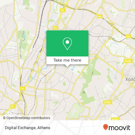 Digital Exchange map