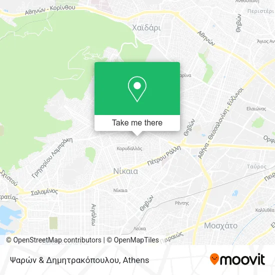 Ψαρών & Δημητρακόπουλου map