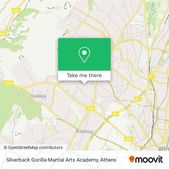 Silverback Gorilla-Martial Arts Academy map