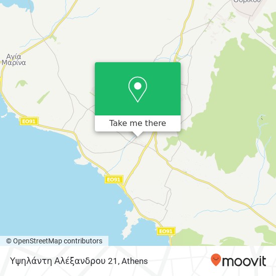 Υψηλάντη Αλέξανδρου 21 map