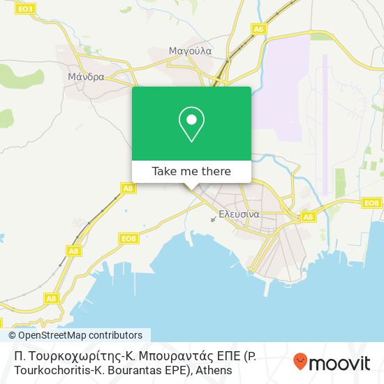 Π. Τουρκοχωρίτης-Κ. Μπουραντάς ΕΠΕ (P. Tourkochoritis-K. Bourantas EPE) map