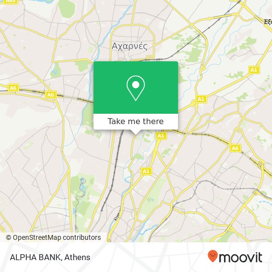 ALPHA BANK map