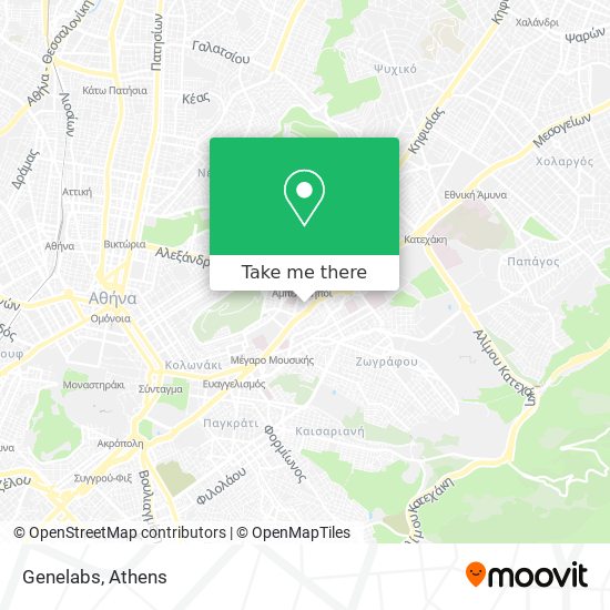 Genelabs map