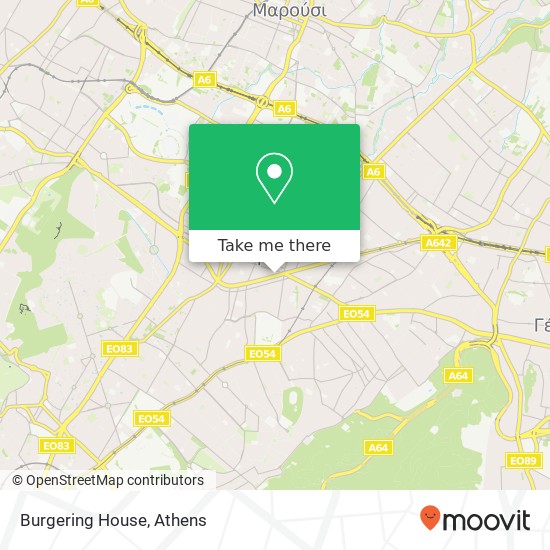 Burgering House map