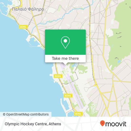Olympic Hockey Centre map