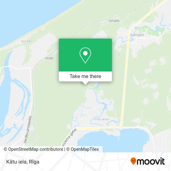 Карта Kātu iela