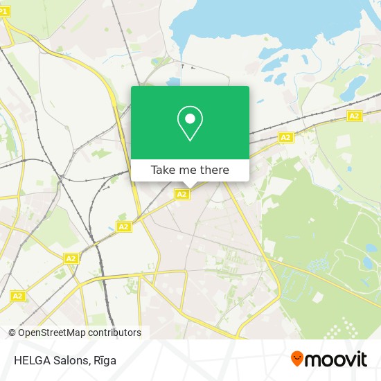 HELGA Salons map