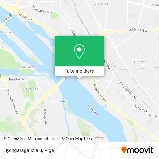 Карта Ķengaraga iela 8