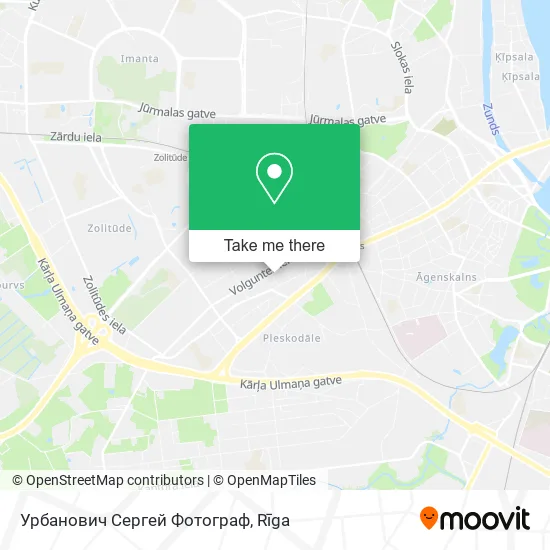 Карта Урбанович Сергей Фотограф