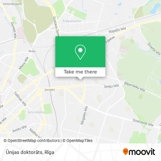 Карта Ūnijas doktorāts