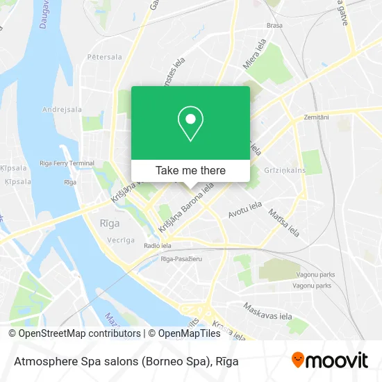 Atmosphere Spa salons (Borneo Spa) map