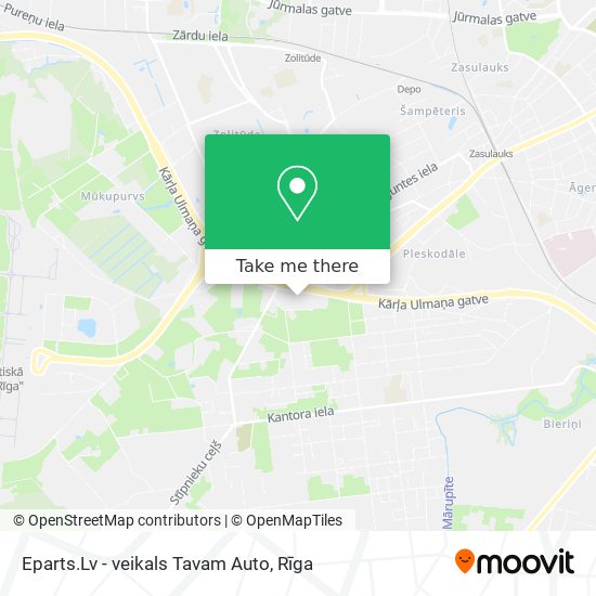 Eparts.Lv - veikals Tavam Auto map