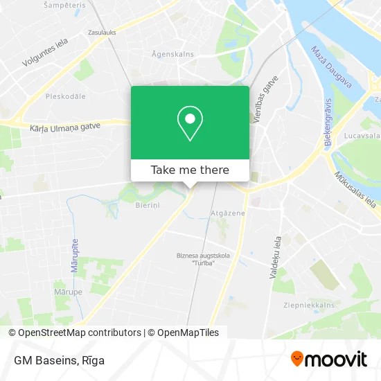 Карта GM Baseins