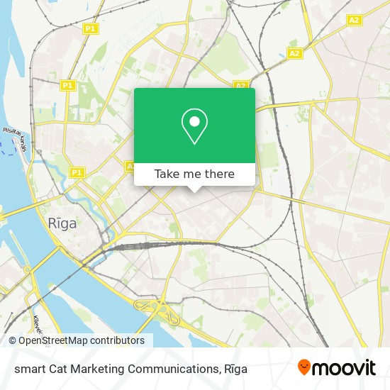 smart Cat Marketing Communications map