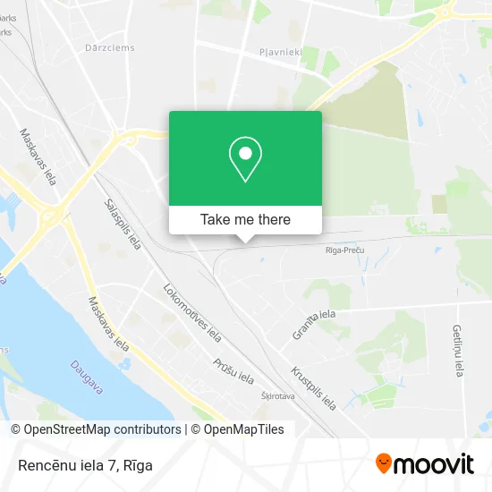 Rencēnu iela 7 map