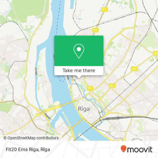 Fit20 Ems Riga map