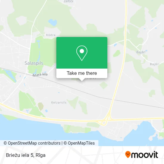Briežu iela 5 map