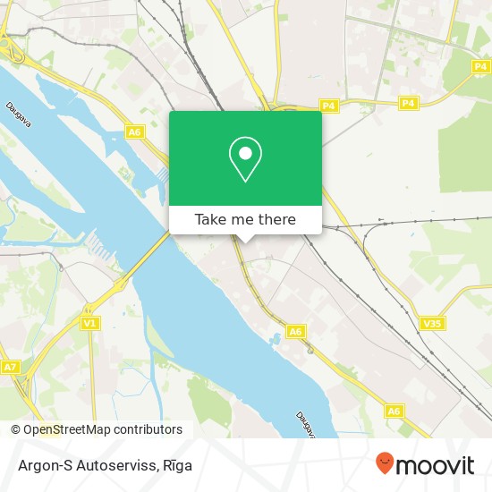 Argon-S Autoserviss map