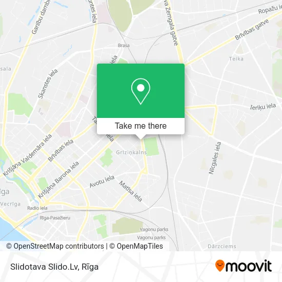 Карта Slidotava Slido.Lv
