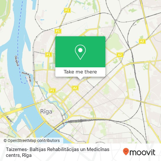 Taizemes- Baltijas Rehabilitācijas un Medicīnas centrs map